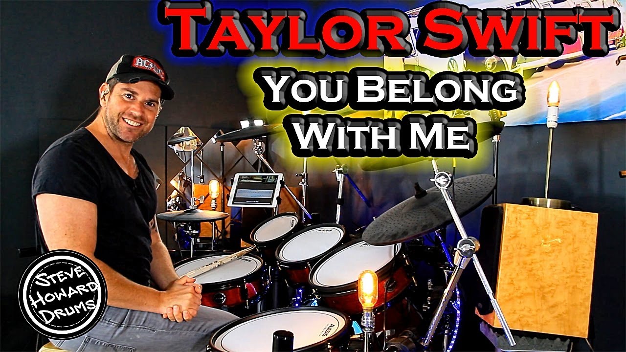Taylor Swift - You Belong To Me - Drum Tutorial Lesson