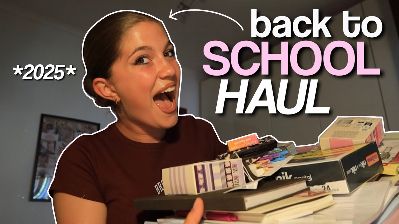 HAUL BACK TO SCHOOL: tutto quello che ho comprato per il 4º LICEO! 💸📚✨ || SZ