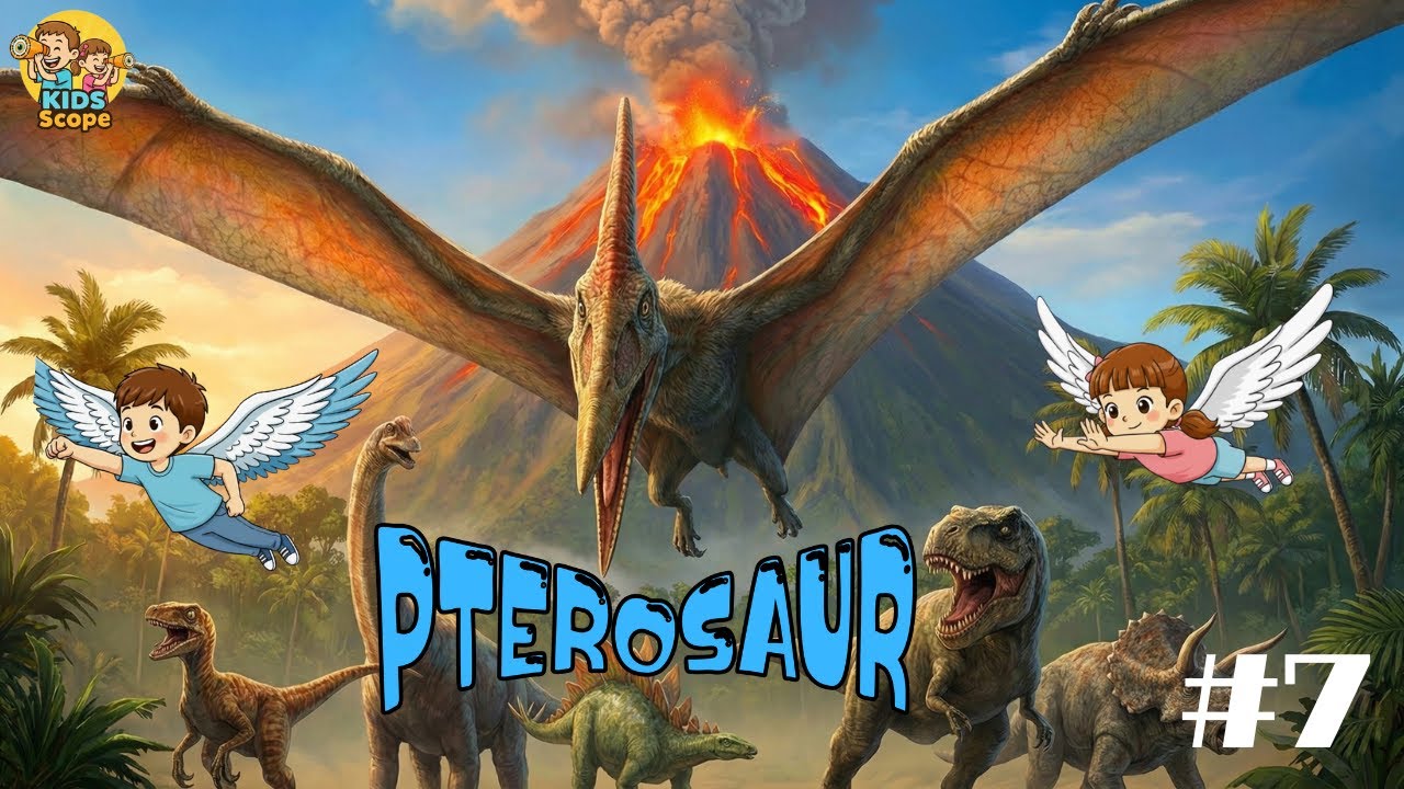 #7 Pterodactylus, Pteranodon, and Quetzalcoatlus | Meet the Dinosaur🦕
