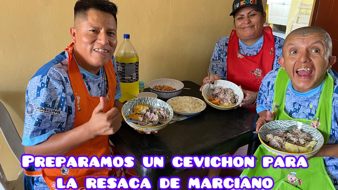 Preparamos un cevichon para la resaca de marciano 