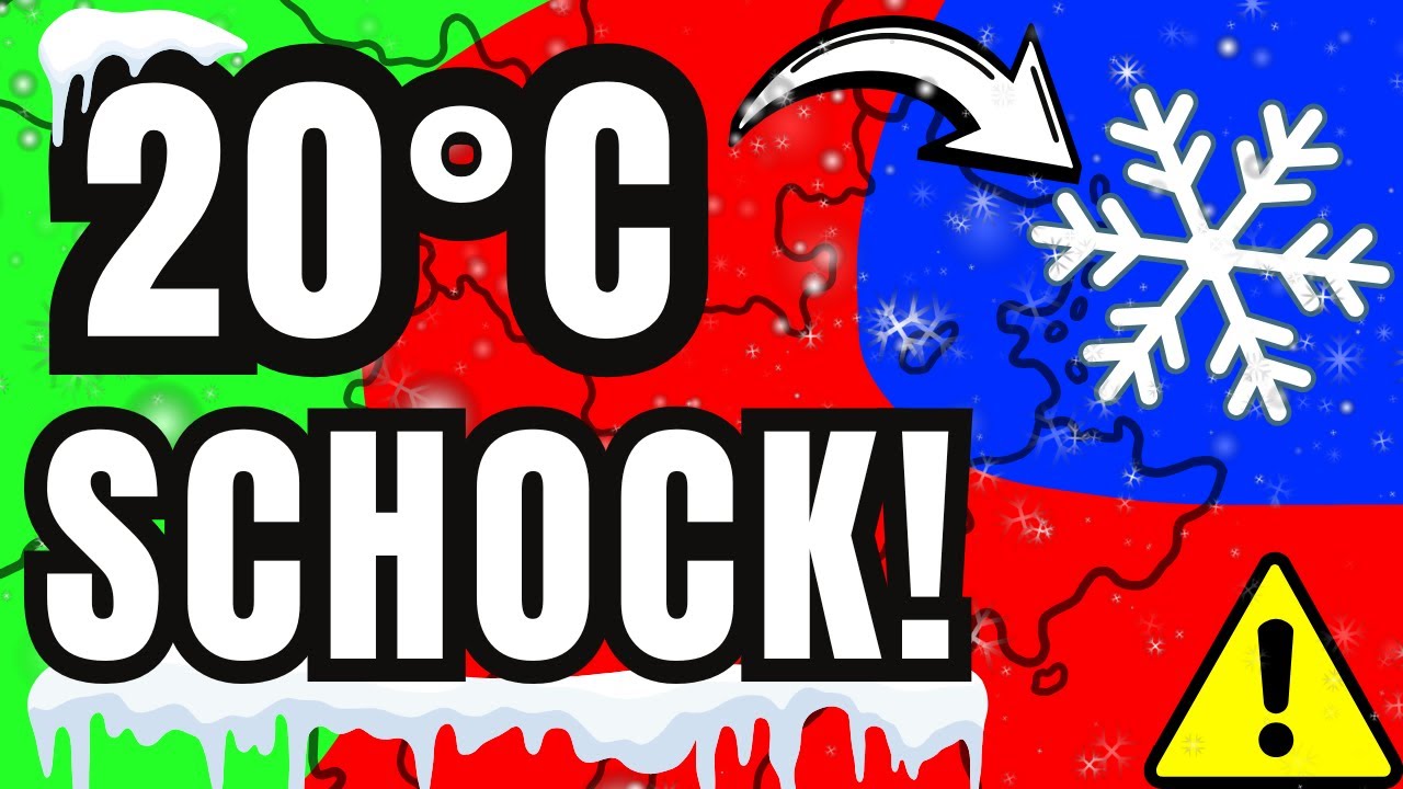 EXTREM: 20 GRAD Temperatur-Schock! 50cm Schnee & Eis-Alarm ab HEUTE!