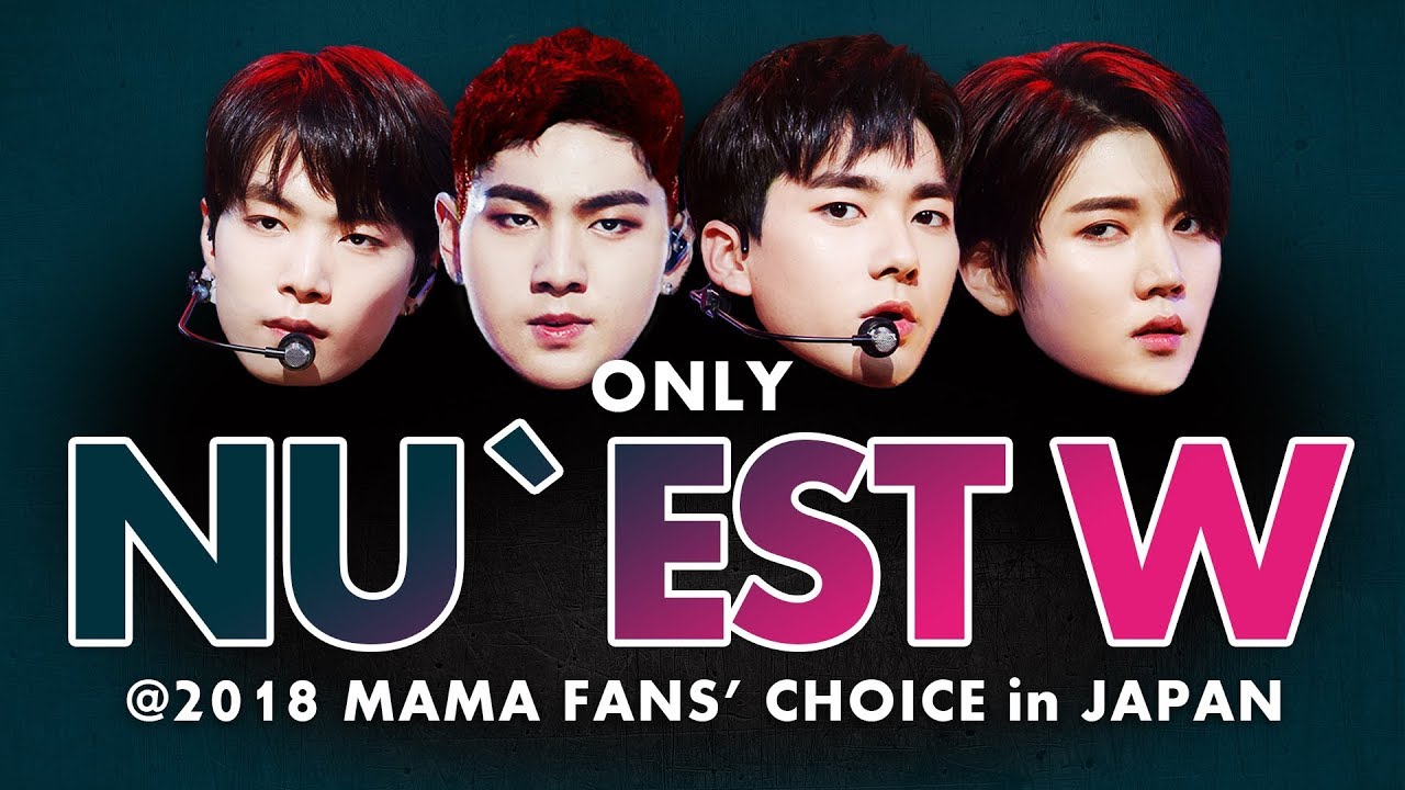 NU'EST W at 2018 MAMA FANS' CHOICE in JAPAN | All Moments