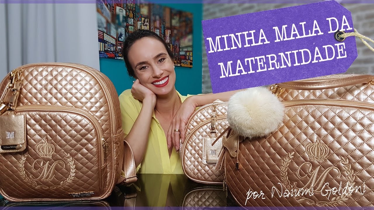 A Minha Mala da Maternidade - COM NAIUMI GOLDONI #trocandofigurinhas