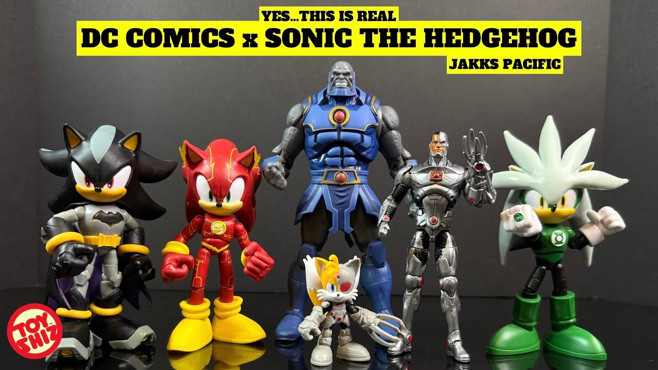 2025 DC COMICS x SONIC THE HEDGEHOG | Jakks Pacific