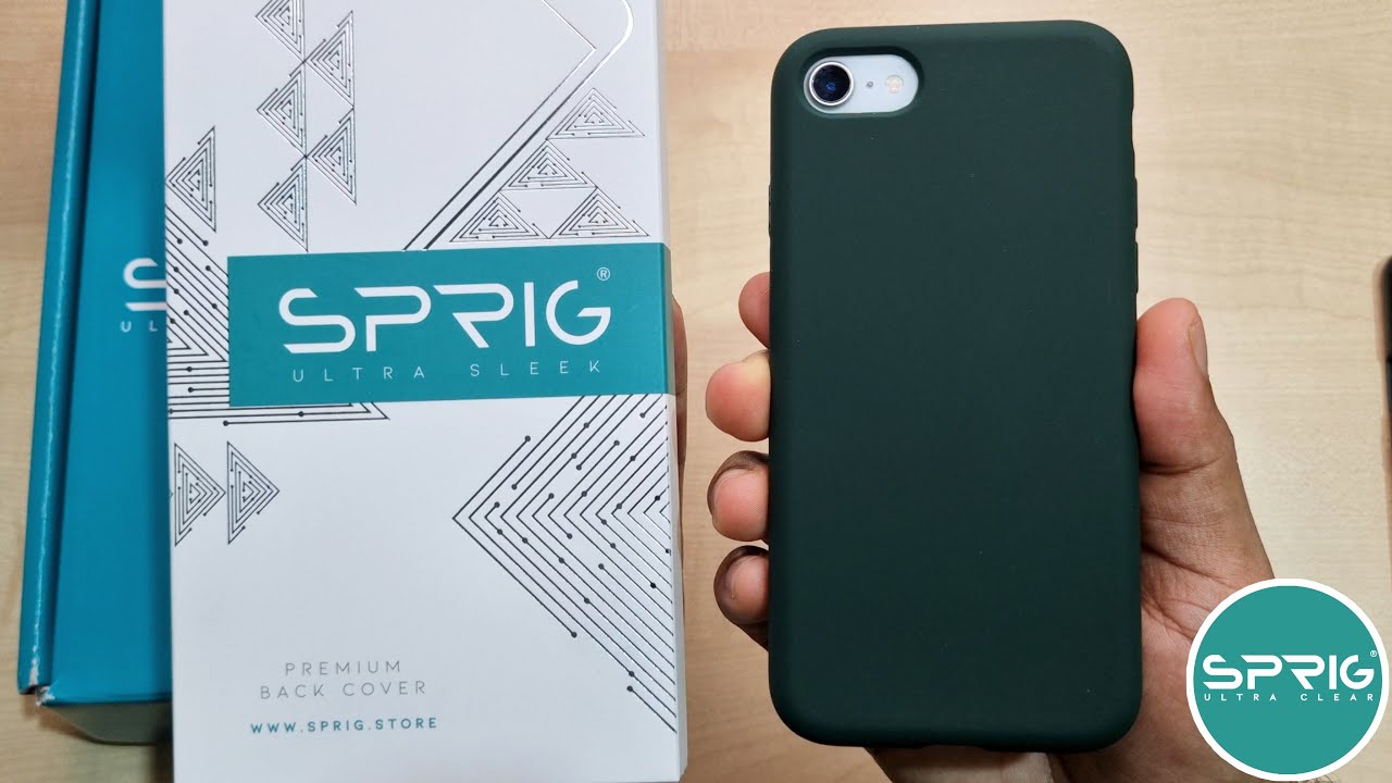IPhone SE 2020 Sprig Back Cover/Case | Sprig Liquid Silicon Back Cover/Case For IPhone SE 2020📱