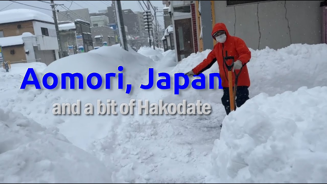 Aomori Japan - Record Winter Snow 4K