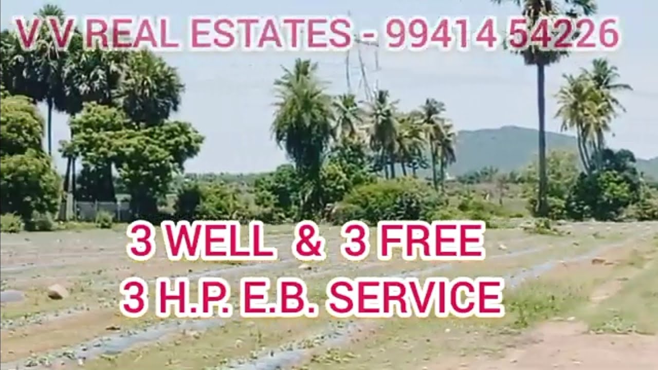 FARM LAND FOR SALE AT KURUMBARAI VILLAGE, CHENGALPATTU DIST. SOLD OUT.