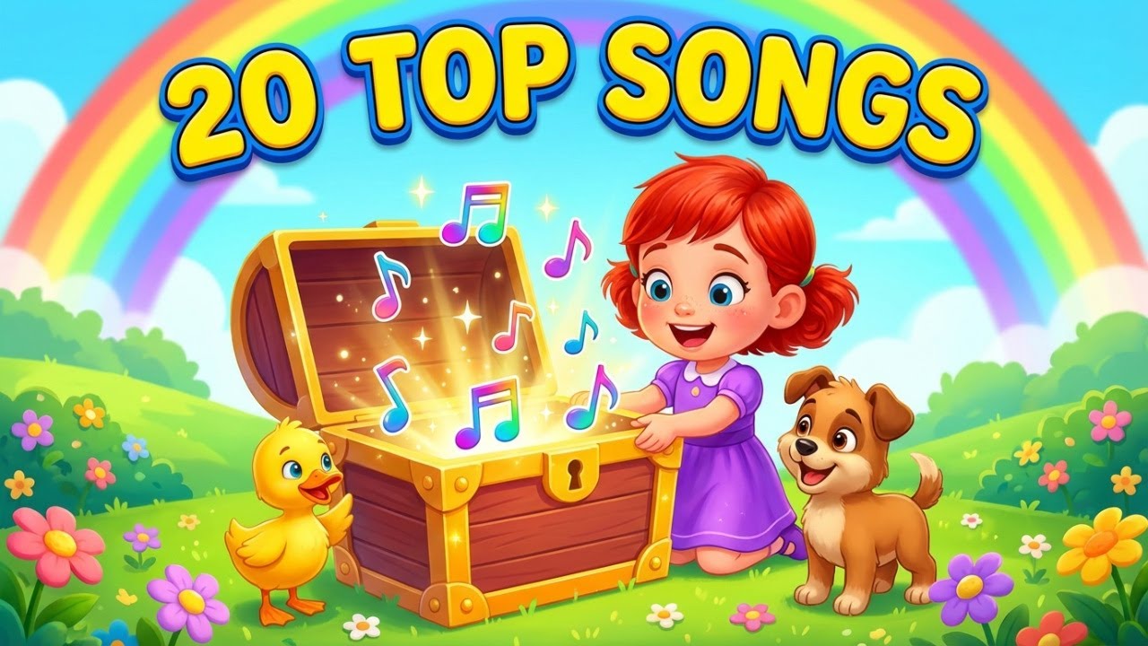 KINDERLIEDER-MIX: 60 MINUTEN Vol 2 - 20 unserer beliebtesten Kinderlieder in einem Mix.