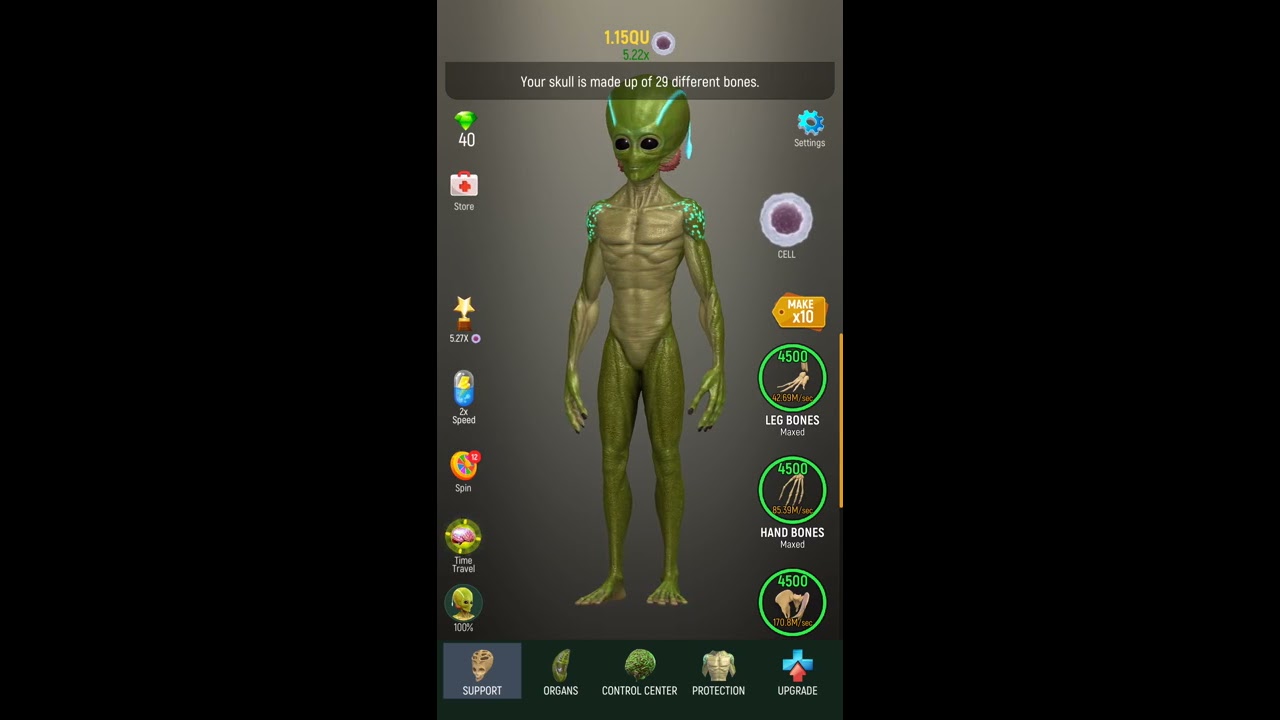 Idle Human (Alien) - 100% Completed