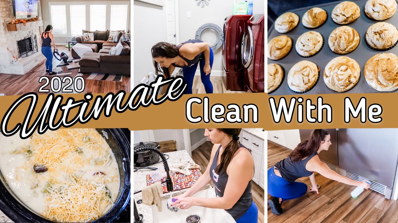 ULTIMATE CLEAN WITH ME ALL DAY | CLEANING MOTIVATION | CLEANING ROUTINE SAHM | COOK WITH ME
