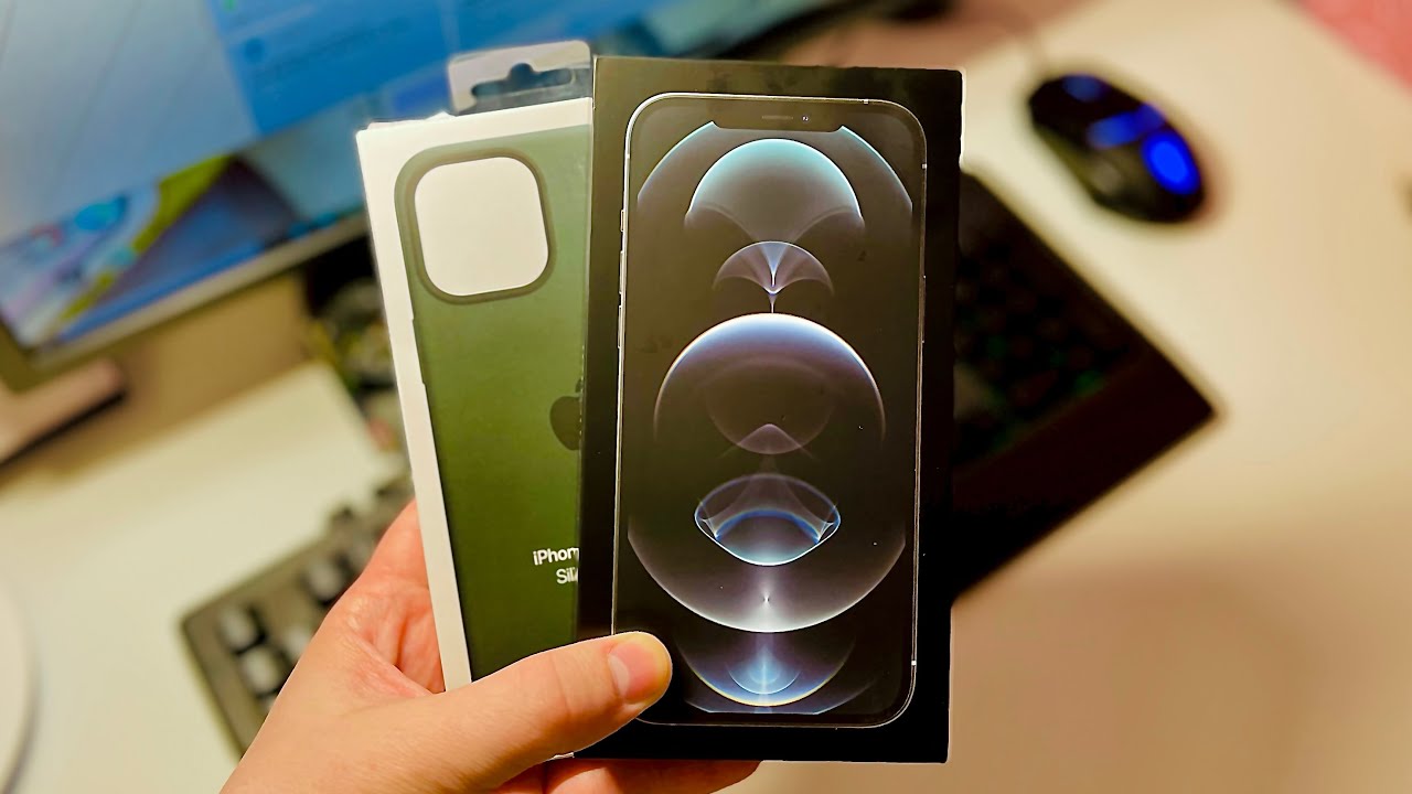 РАСПАКОВКА ЛУЧШИЙ IPHONE 12 PRO MAX UNBOXING ЛУЧШИЙ ЧЕХОЛ КЛИП-КЕЙС APPLE SILICONE CASE