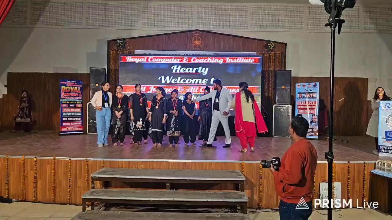Live streaming of Royal Computer Institute