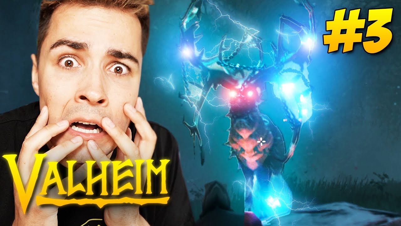 WALKA Z PIERWSZYM BOSEM! - VALHEIM #3