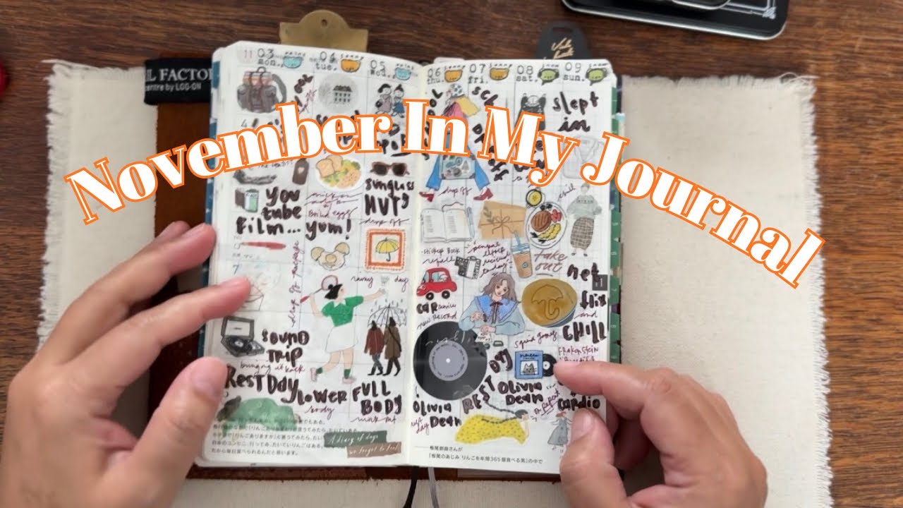What’s in my Journal | November Edition | December Journal Set Up | Hobonichi Weeks Set Up
