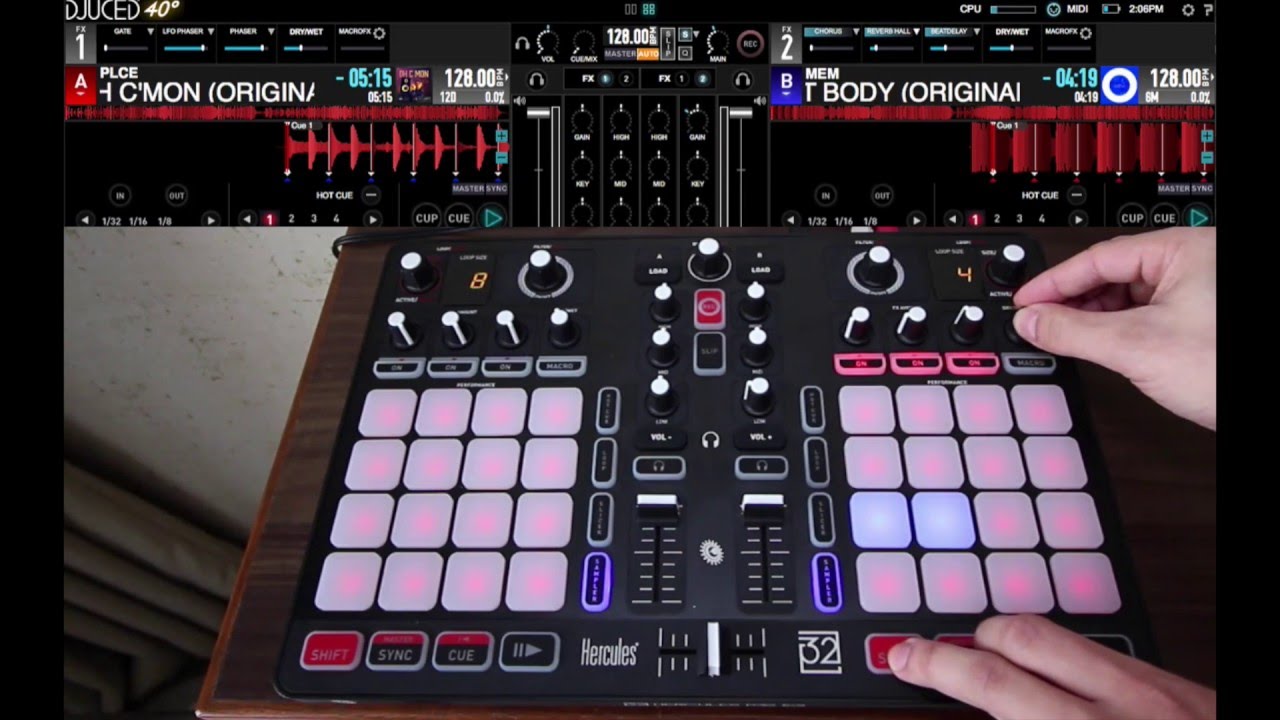 Hercules P32 DJ & DJUCED 40 Video Tutorial
