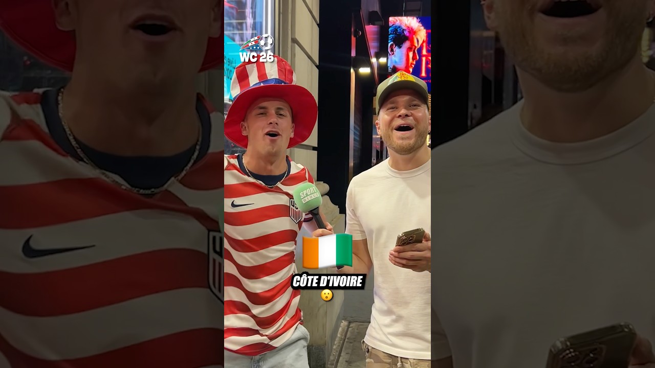 USA fan shows off his flag knowledge right until the last question 😂🇺🇸 #FIFAWorldCup #USA