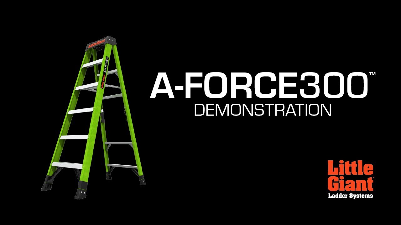 A-Force300 DEMO | IA, грузоподъёмность 300 фунтов | Лестничные системы Little Giant