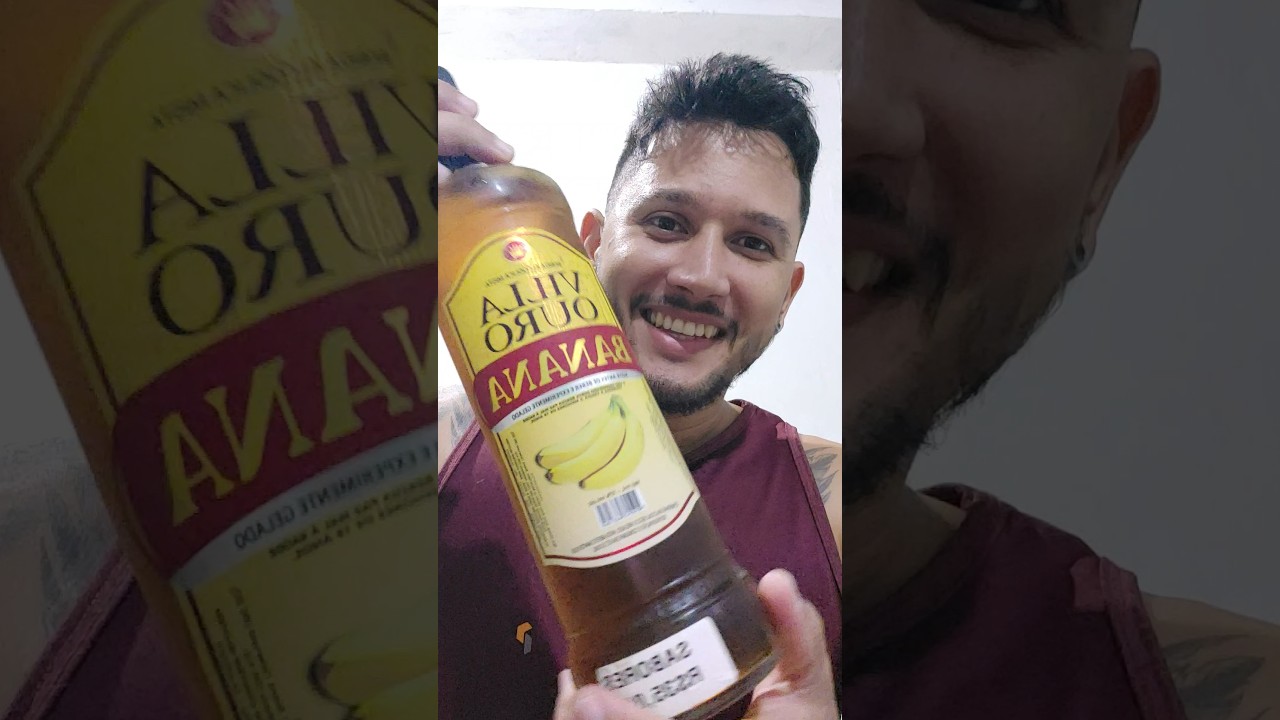Bora provar essa VILLA OURO de Banana?!#VillaOuro#Cacha&ccedil;aDeBanana#Degusta&ccedil;&atilde;o#BoraProvar