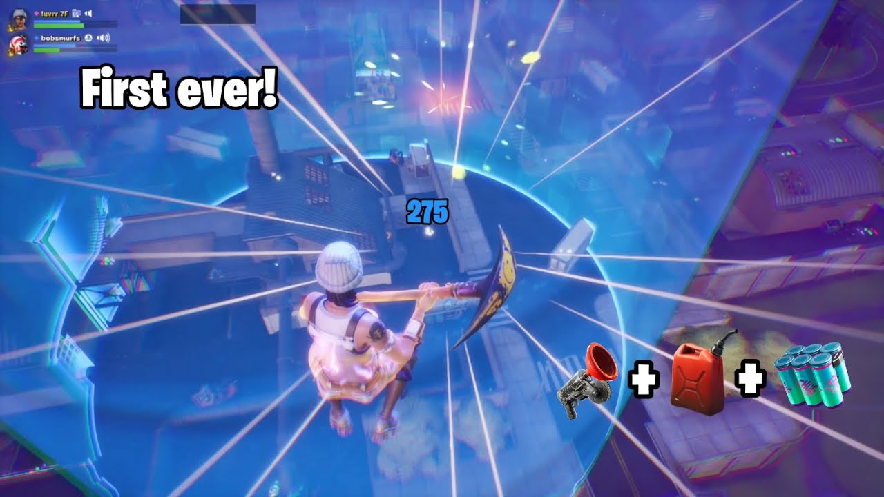 We hit this INSANE trickshot in chapter 2 reload (fortnite road to a trickshot)