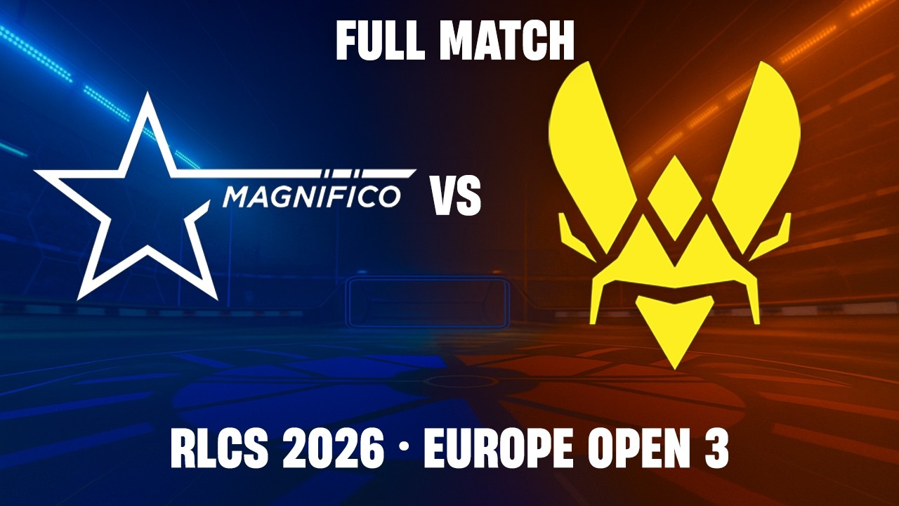 [FULL MATCH] Magnifico vs Vitality | RLCS 2026 Europe - Open 3
