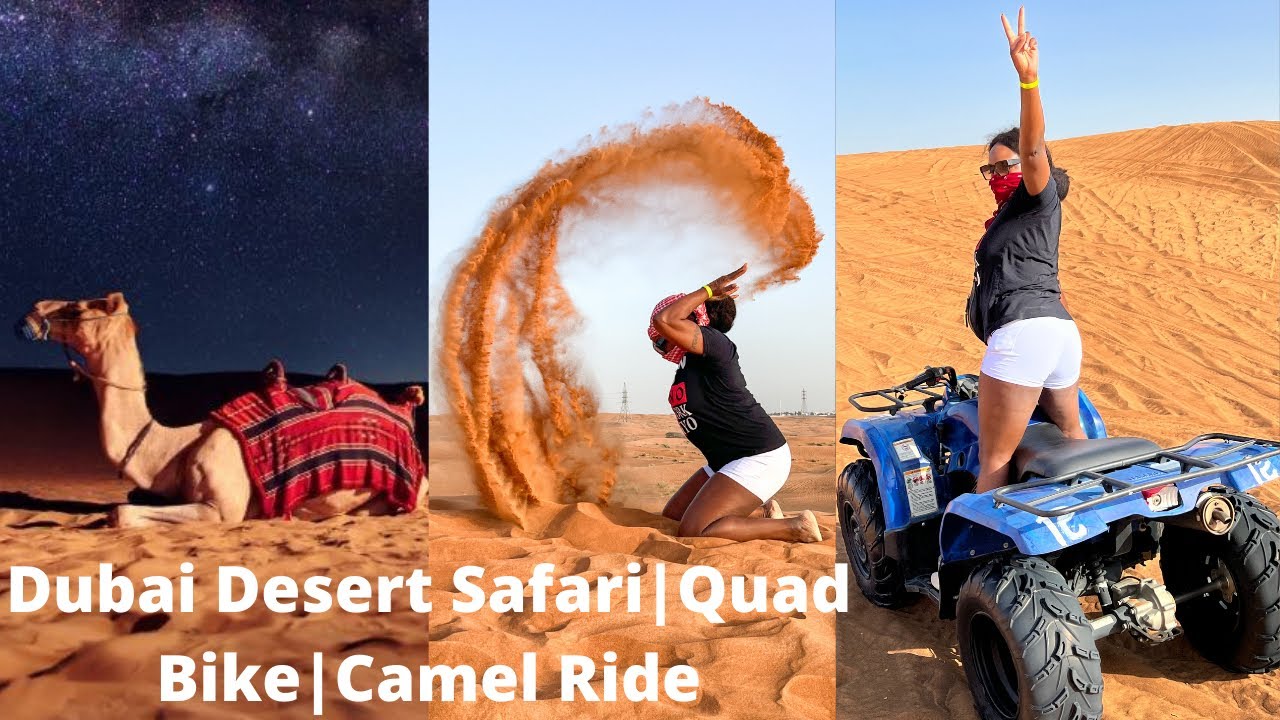 Dubai Desert Safari| Quad Bike| Camel Ride| BBQ Dinner & Show