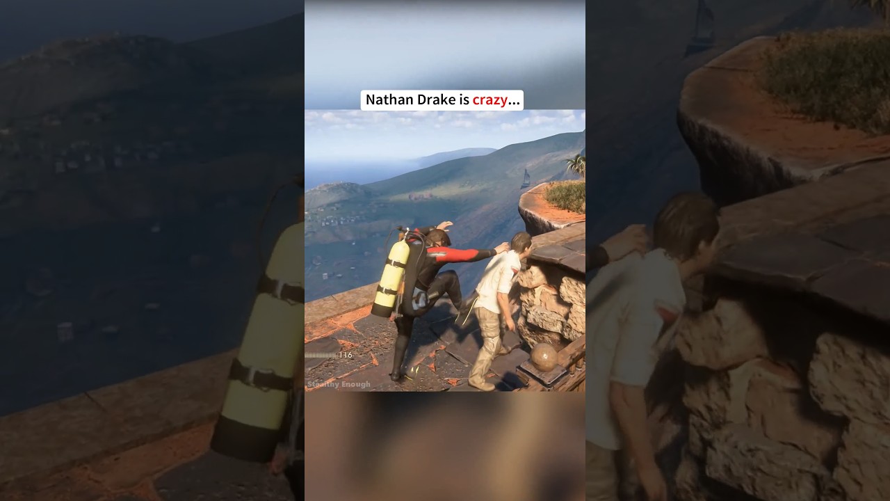 Nathan Drake is crazy... Badass Stealth kills - Uncharted 4: A Thief's end