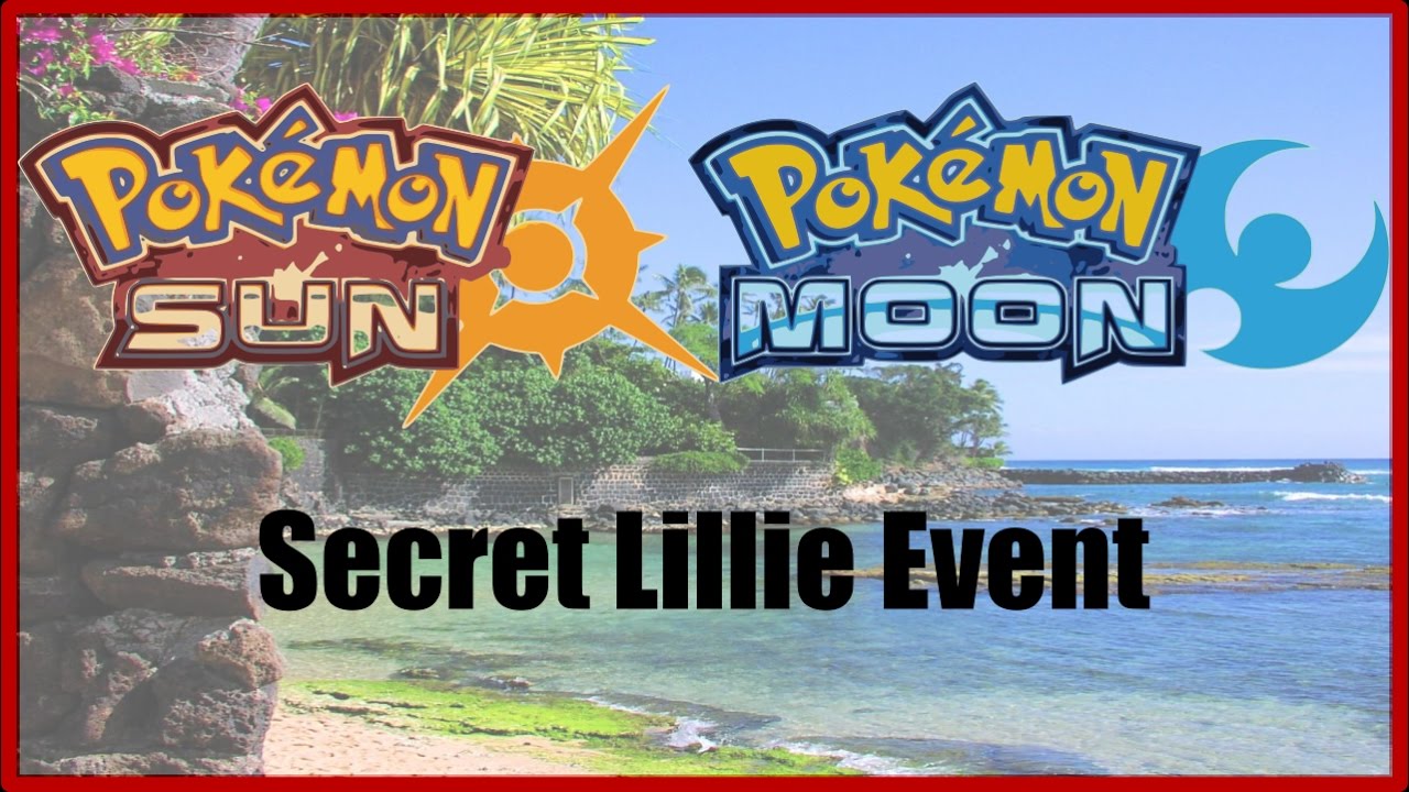 Secret Lillie Event in the Pokemon Sun & Moon Demo