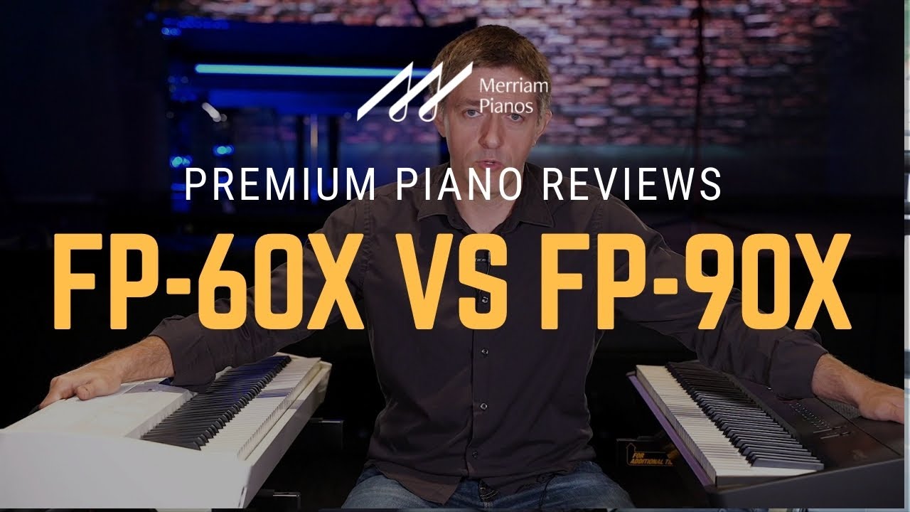 🎹Сравнение и демонстрация цифровых пианино Roland FP-60X и FP-90X — топовая модель серии FP-X﻿🎹
