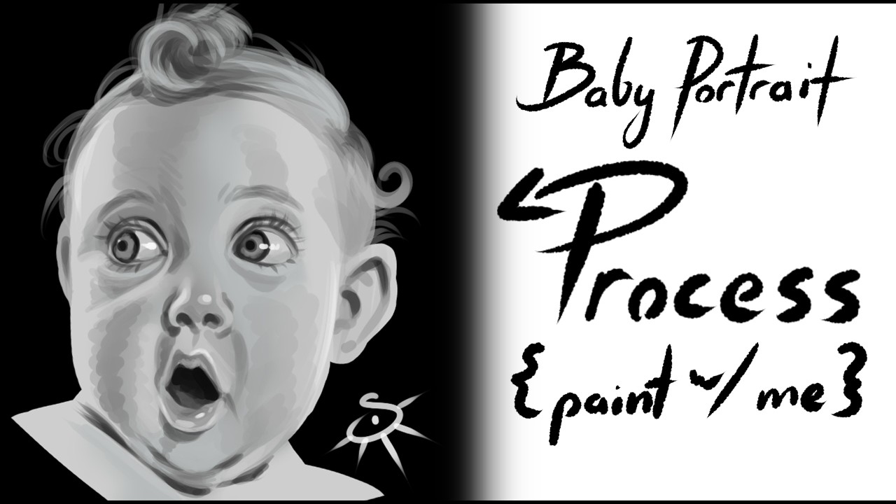 Paint With Me - Baby Portrait Daily Warmup