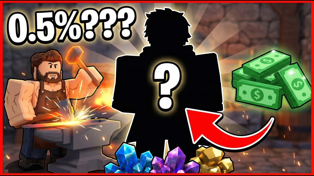 The forge symulator kowala i górnictwa? Fajne gry Roblox! 