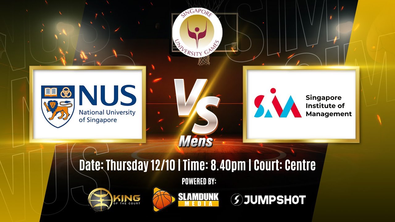 SUniG 2023 MEN - NUS vs SIM