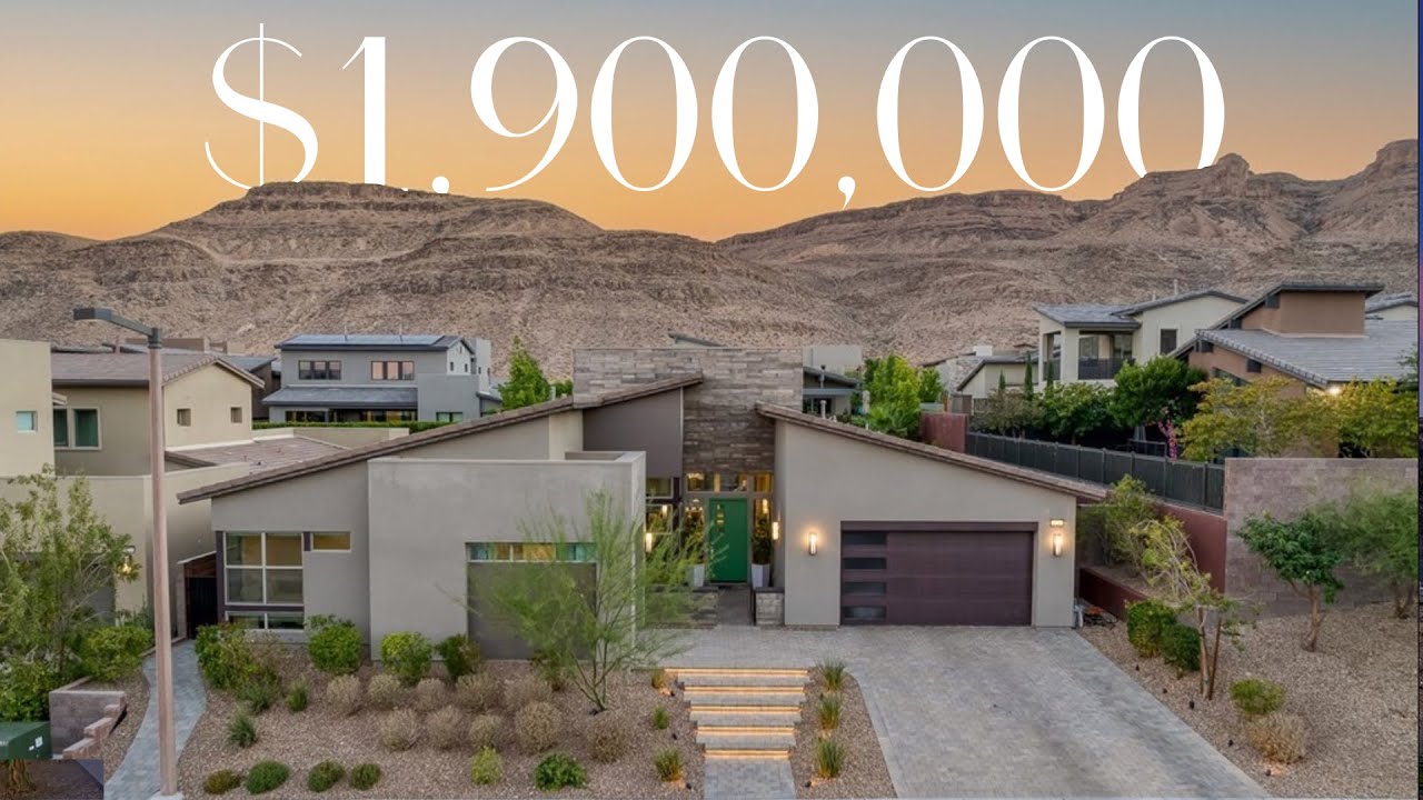 Inside a Modern Desert Oasis in One of Summerlin South’s Most Coveted Communities
