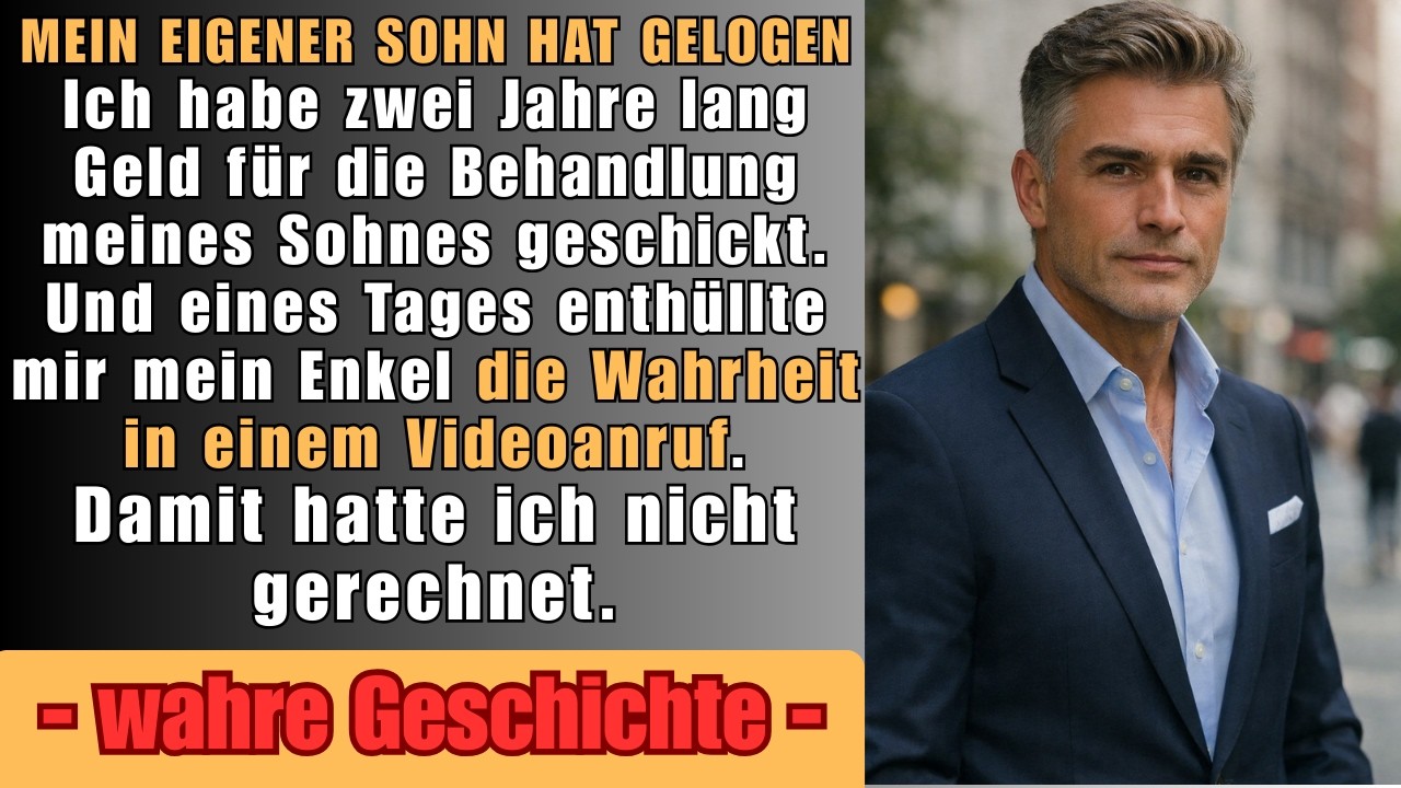 Mein Sohn log zwei Jahre lang über seine Verletzung… bis mein Enkel sie mir zeigte…