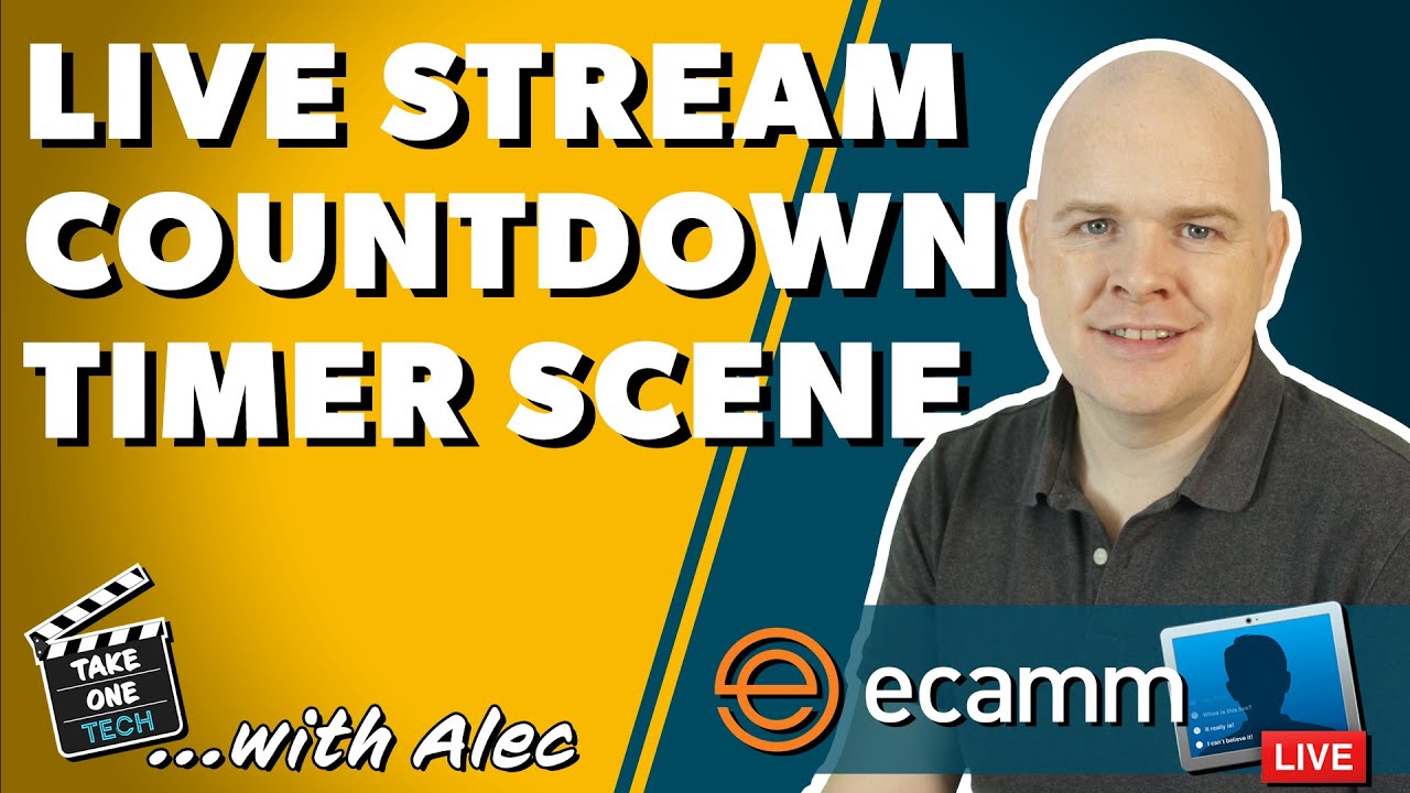 Easy Live Stream Countdown Timer & Overlay with Ecamm Live and Keynote