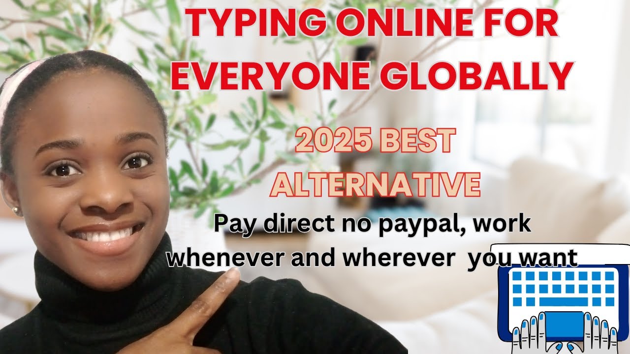 Pay Direct, No PayPal, Work From Home Online Remote Typing Jobs for Everyone (Best Alternative 2025)