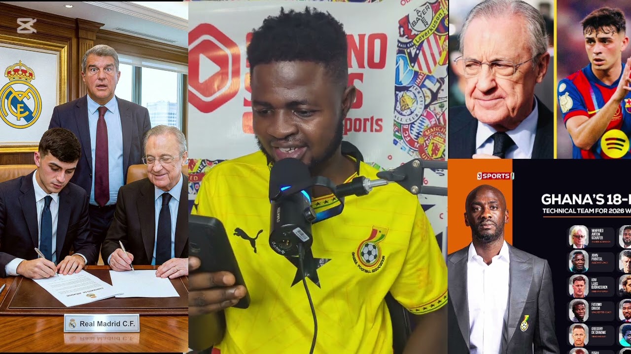 PEDRI TO REAL MADRID (PART 3) | BLACK STARS’ 18 TECHNICAL MEN REVEALED
