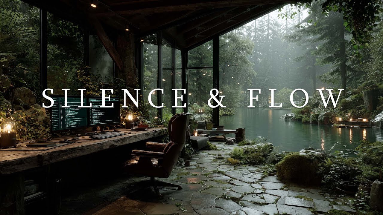 Work in Silence and Flow | Soft Forest Ambient for Maximum Productivity