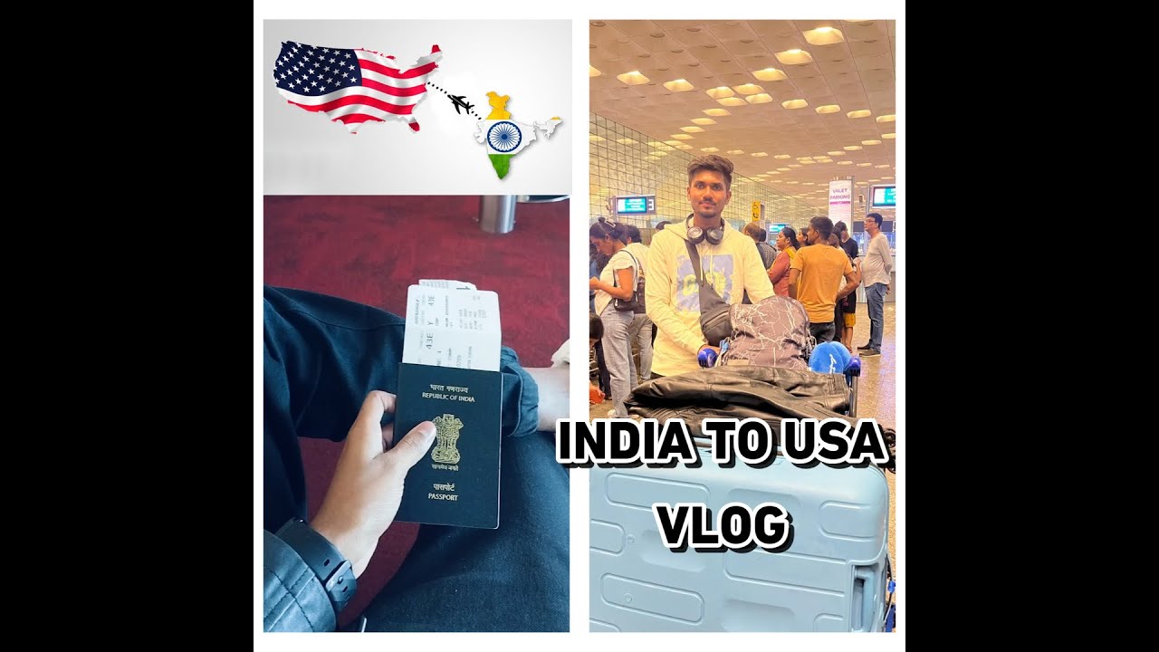 INDIA to USA STUDENT TRAVEL VLOG | MS IN USA | STUDY ABROAD | #studyinusa #solotravel