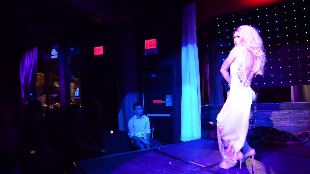 Pearl performing Trina at Drag Carnage: Single Ladies edition on 2/13/14