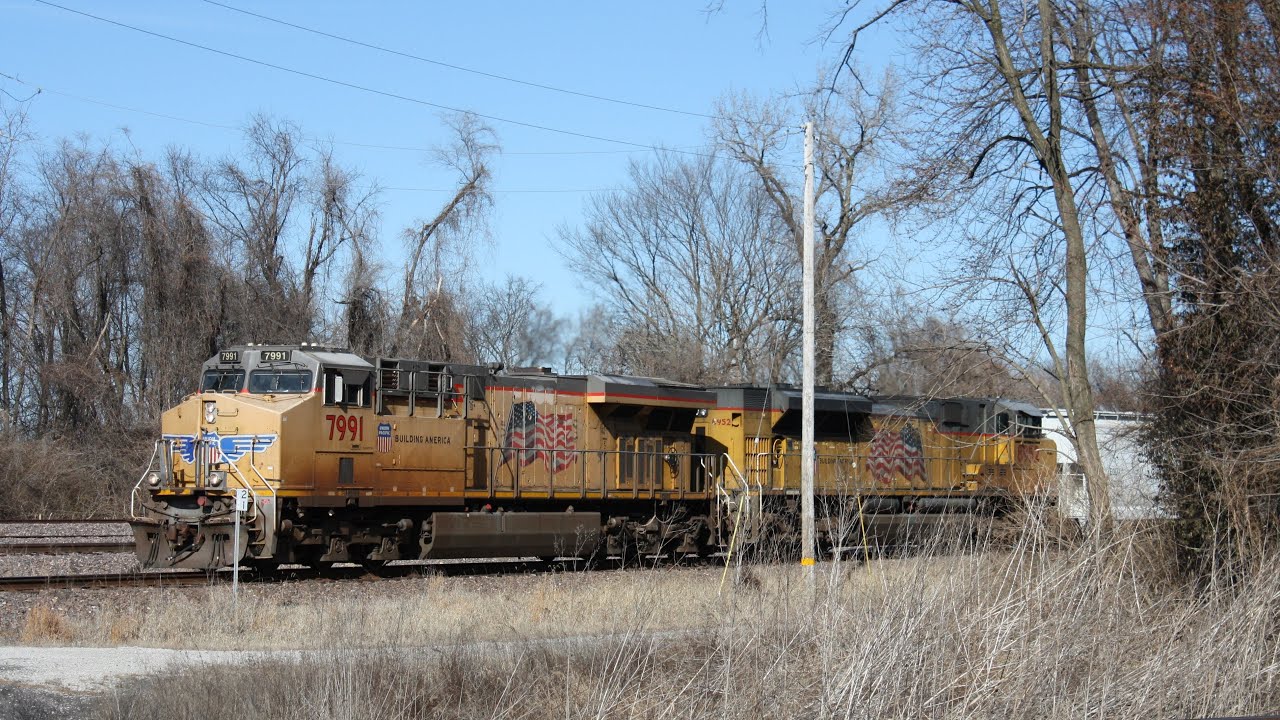 Railfanning the UP in Mitchell and Webster Groves!