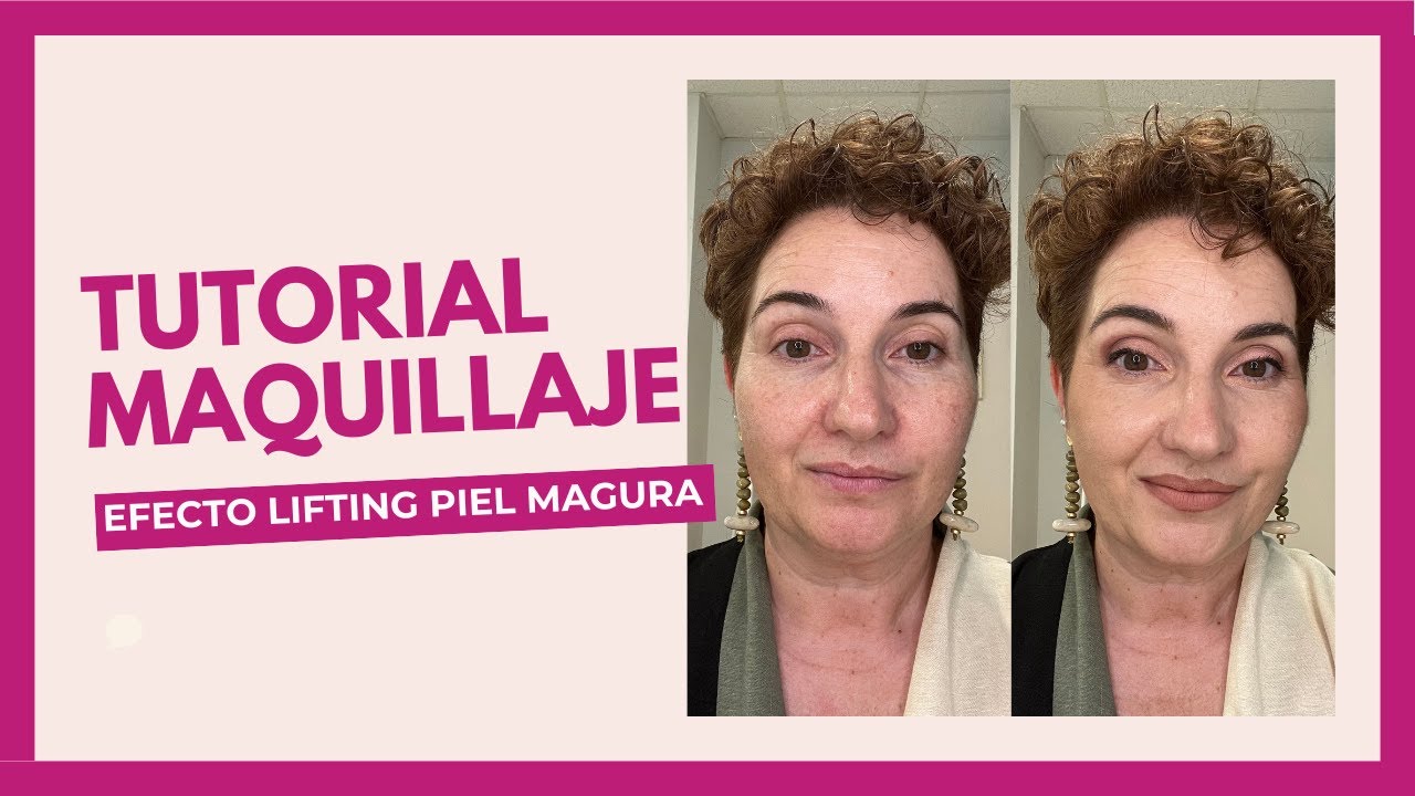 💄 MAQUILLAJE DIARIO para piel madura MAQUILLAJE EFECTO LIFTING PASO A PASO VERANO 2024