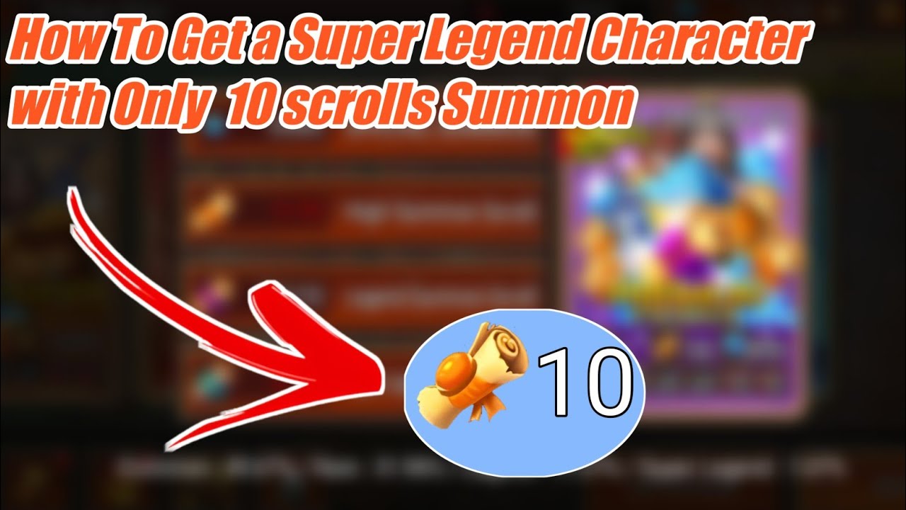 Guaranteed Tricks to Get Super Legend Characters🔥[Kingdom War 2]