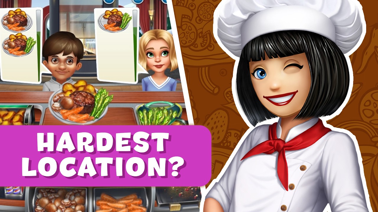 Геймплей Cooking Fever | Ресторан Alpine Meat Palace 🥩