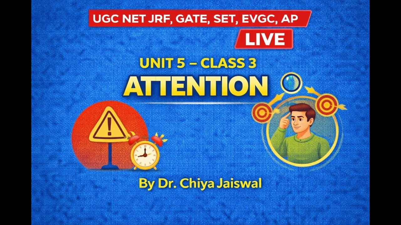 UNIT 5 Class 3- Attention