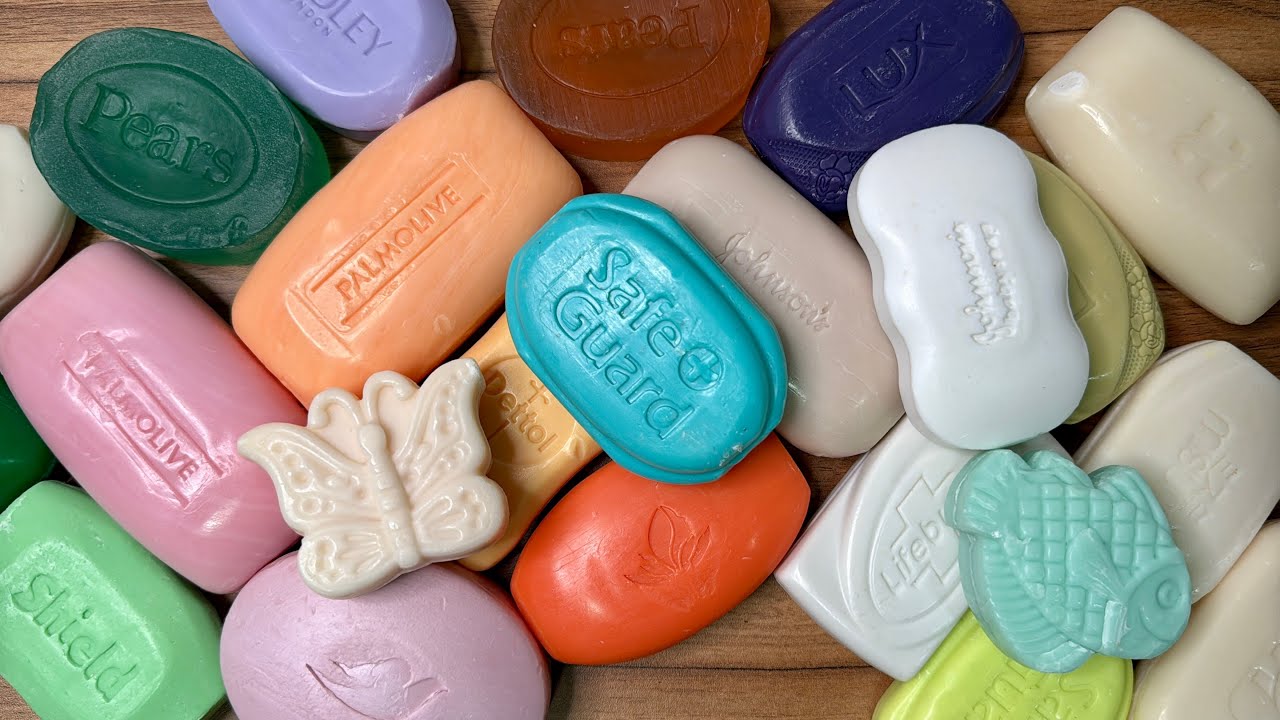 ASMR SOAP UNPACKING / Leisurely Unpacking Soap  / ASMR soap opening no talking no music