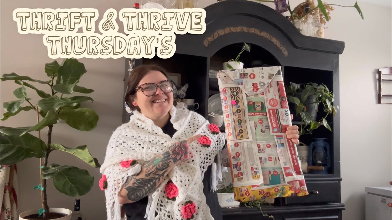 ✨ Thrift & Thrive Thursday | Childhood Movie Find + Cozy Thrifted Gems ✨