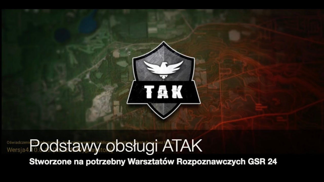 Obsługa aplikacji ATAK WR GSR 24