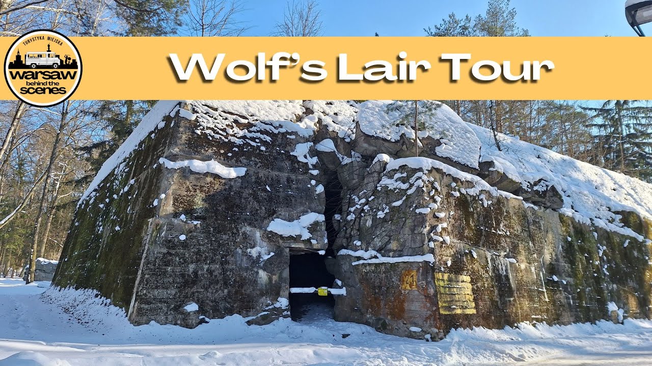 Wilczy Szaniec kwatera Hitlera, Wolf's Lair tour from Warsaw
