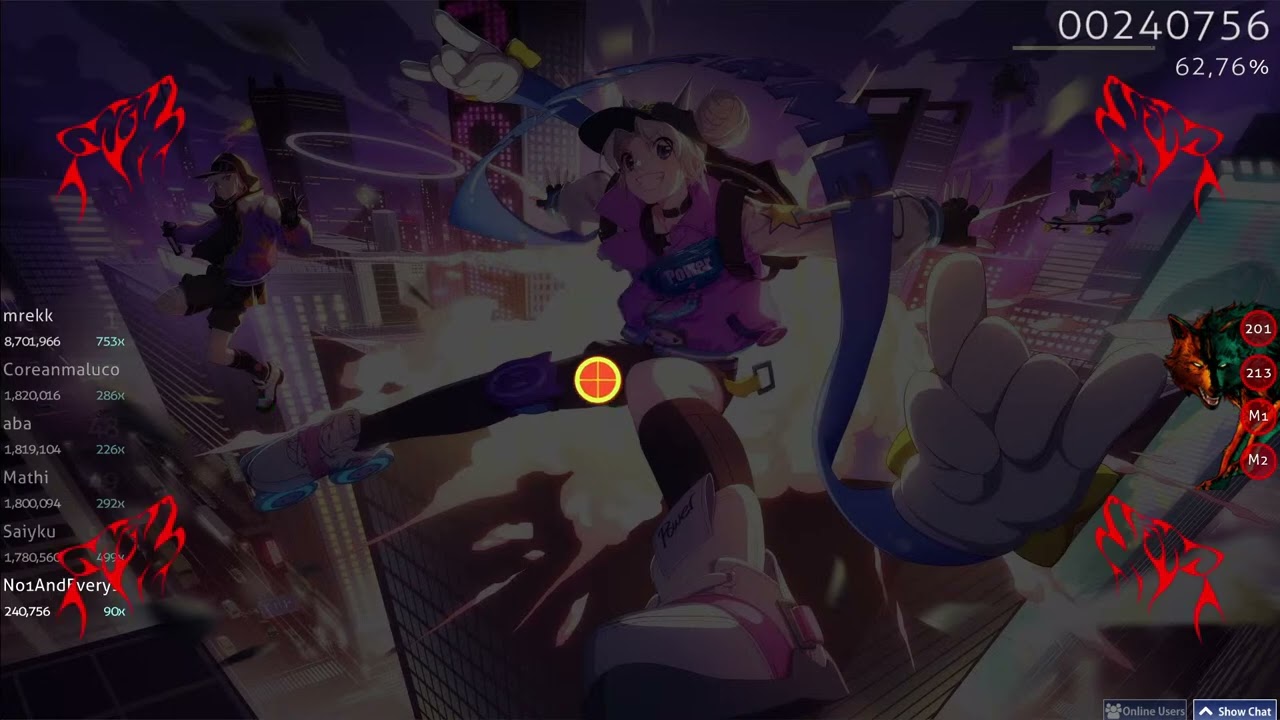 Osu! easiest 10 stars map