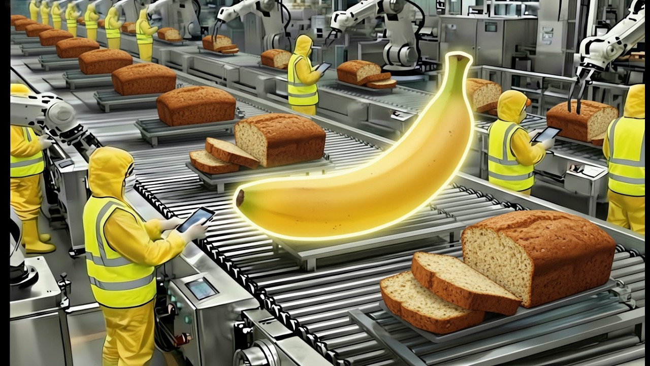 Inside a Mega Banana Bread Factory: How Thousands of Loaves Are Made Daily
